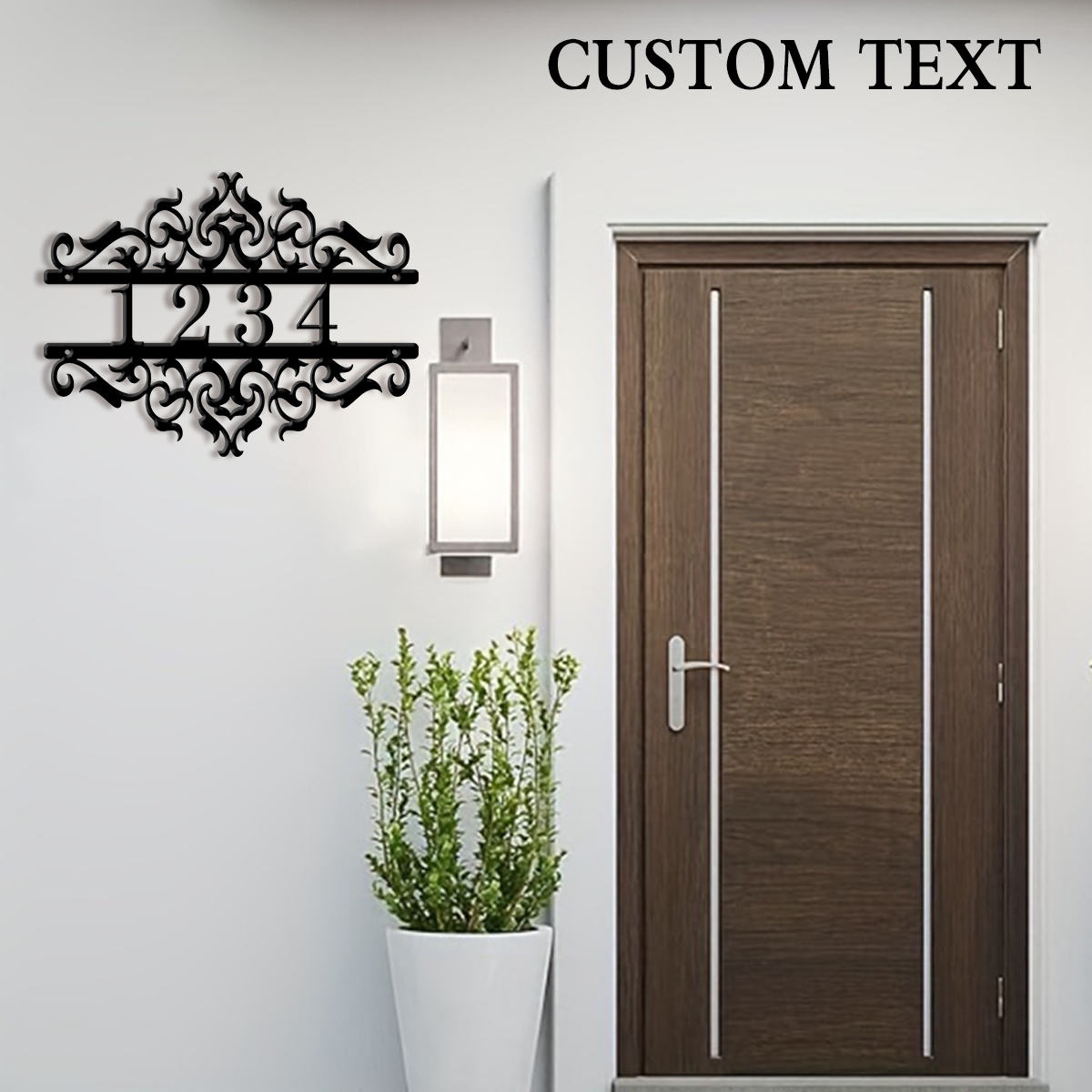 Letrero de Metal Personalizado - Home Decor Garden reseña y precio