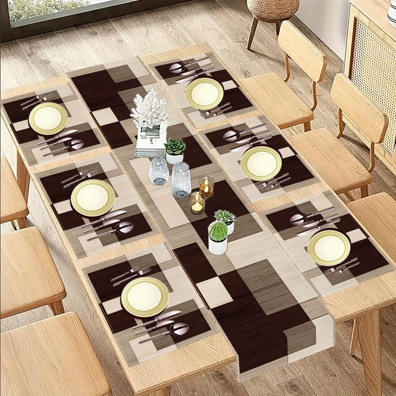 Juego de Manteles Individuales - Linen Table Runner reseña y precio