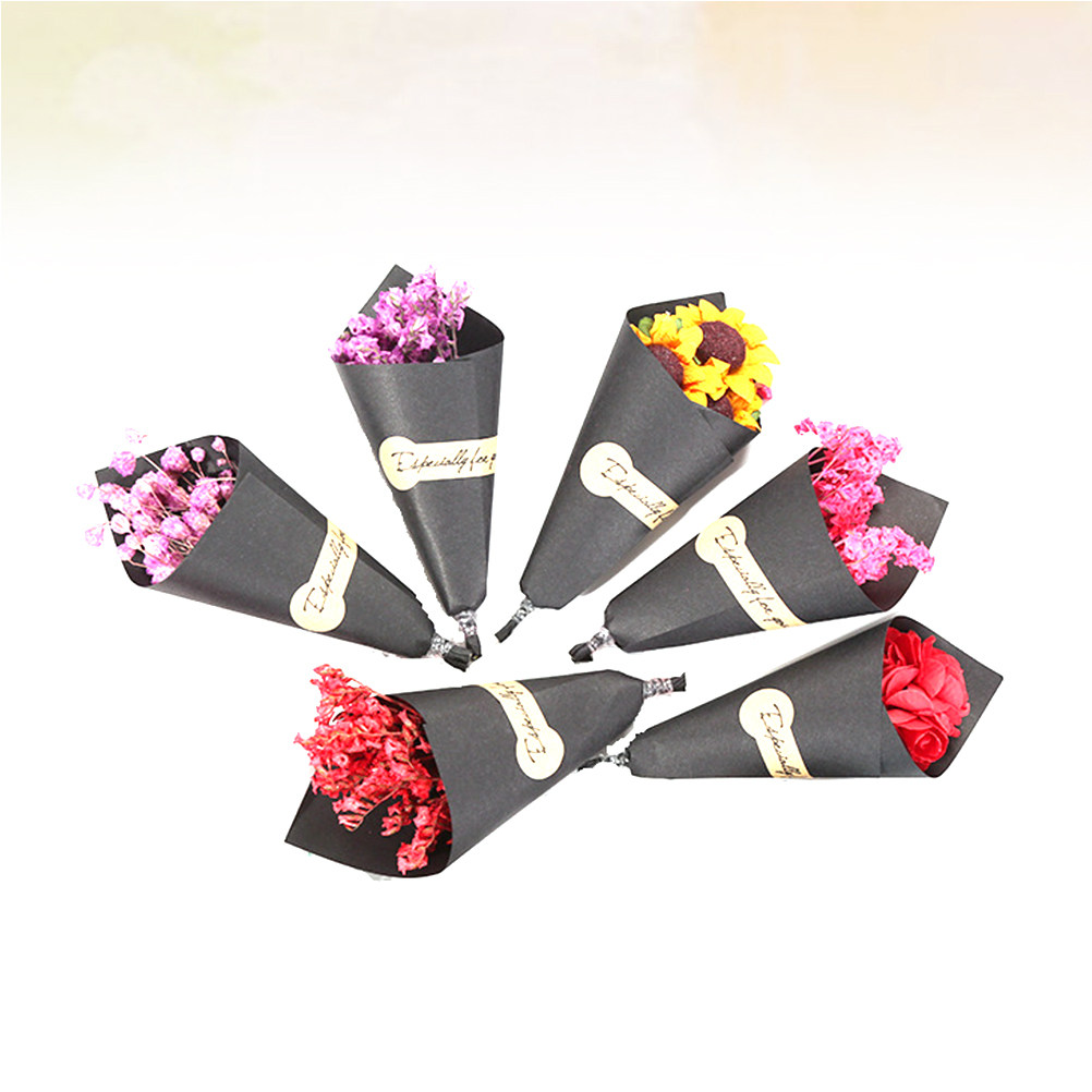 6 Piezas de Ramo de Flores Sec - Dried Flower Bouquet reseña y precio