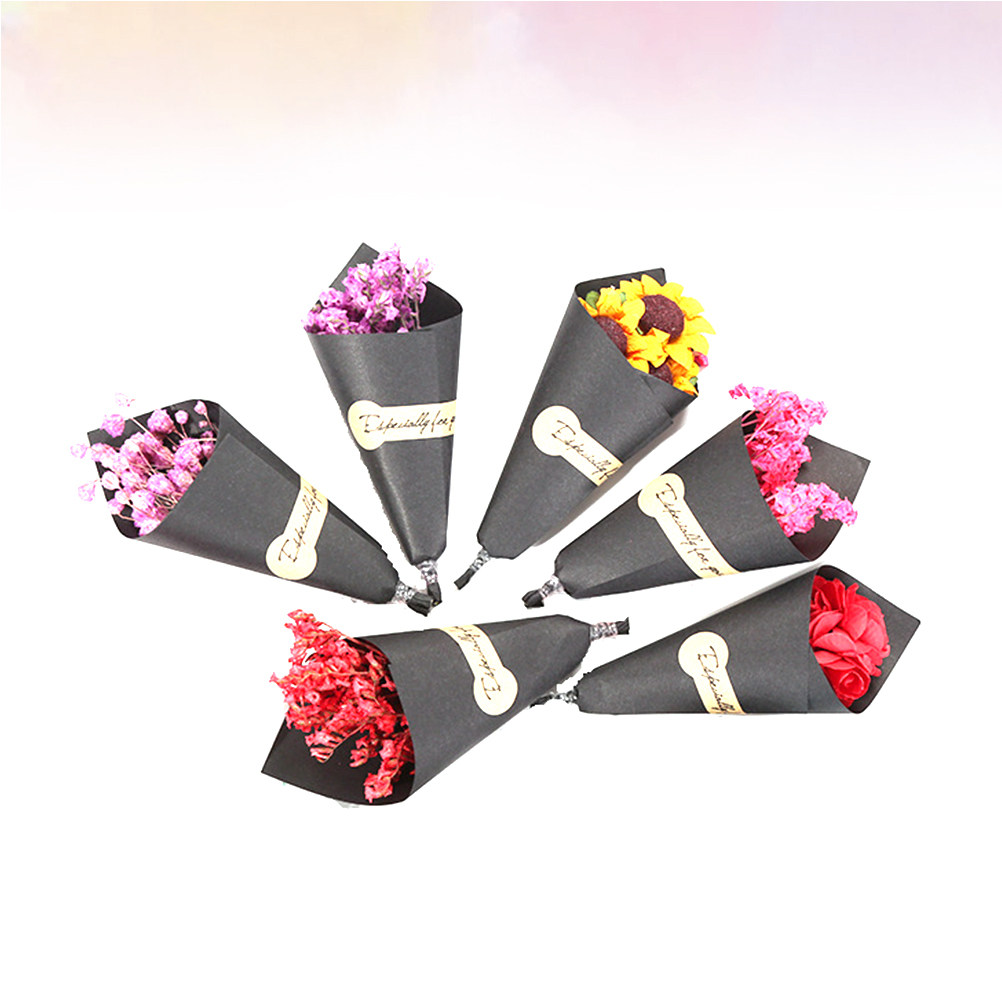 6 Piezas de Ramo de Flores Sec - Dried Flower Bouquet reseña y precio