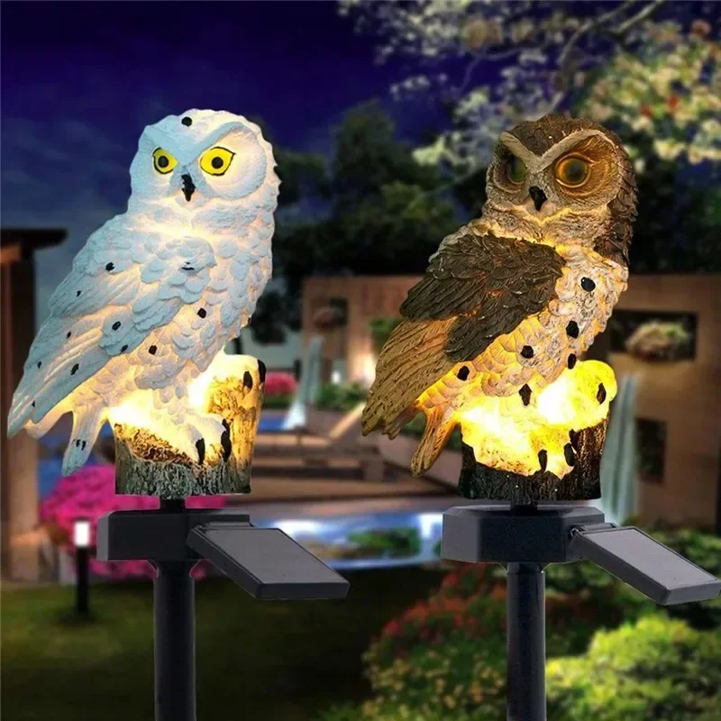 Lámpara Solar con Forma de Búh - Home Decor Garden reseña y precio