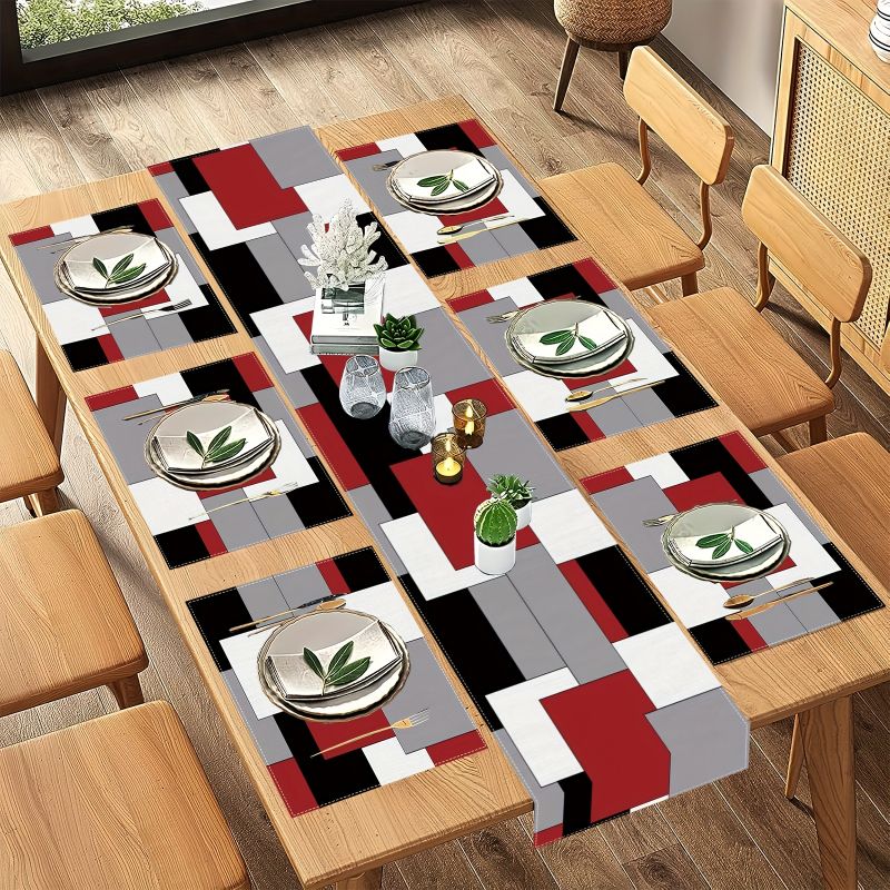 Juego de Manteles Individuales - Linen Table Runner reseña y precio