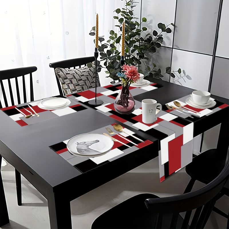 Juego de Manteles Individuales - Linen Table Runner reseña y precio