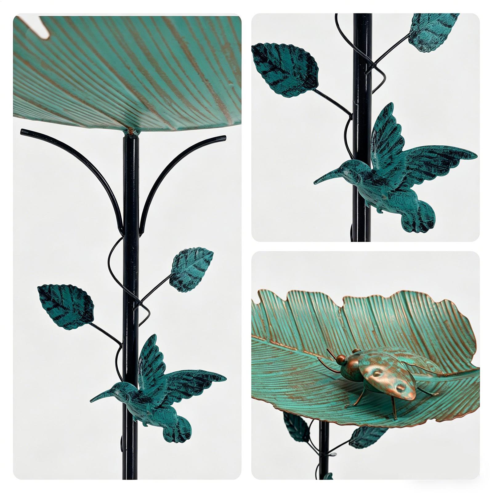 Baño para pájaros decorativo p - Home Decor Garden reseña y precio