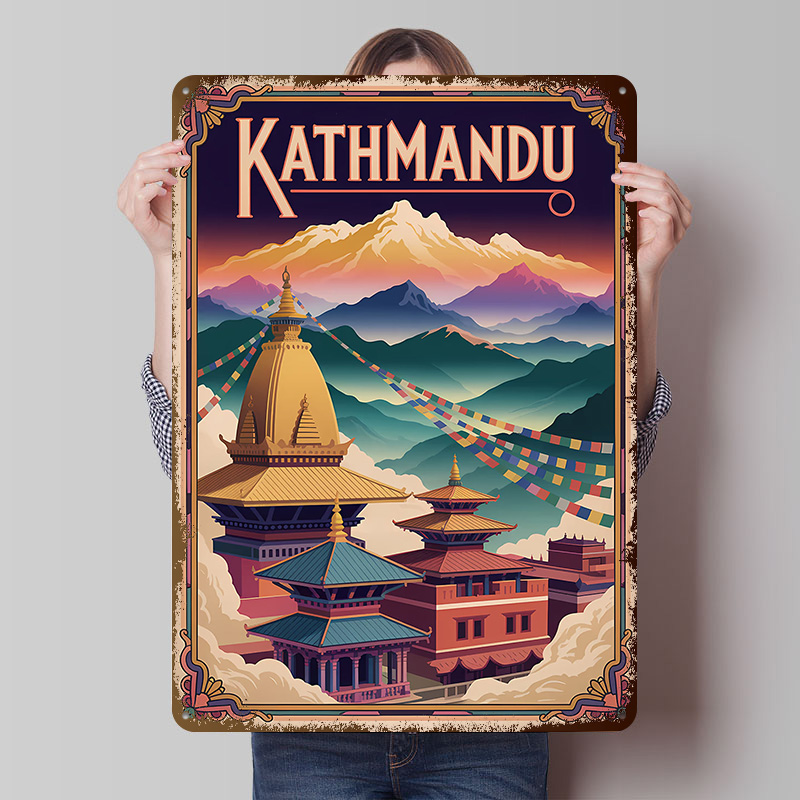 Póster de Arte de Viaje a Kath - Home Decor Kathmandu reseña y precio