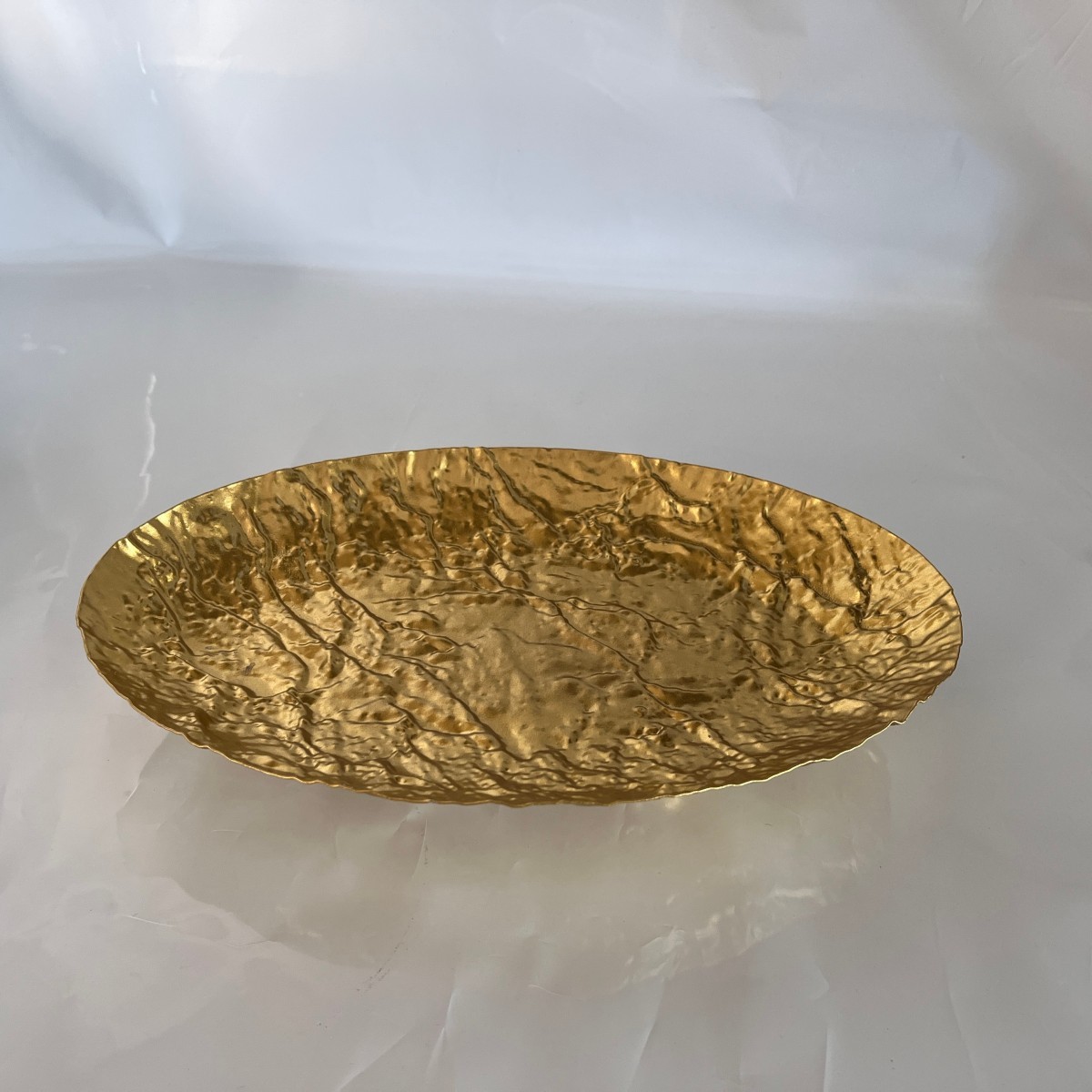 Bandeja de Metal Dorada de Luj - Vanity Home Decor reseña y precio