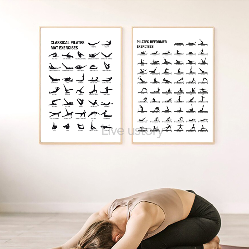 Póster de Lona sin Marco para  - Home Decor Yoga reseña y precio