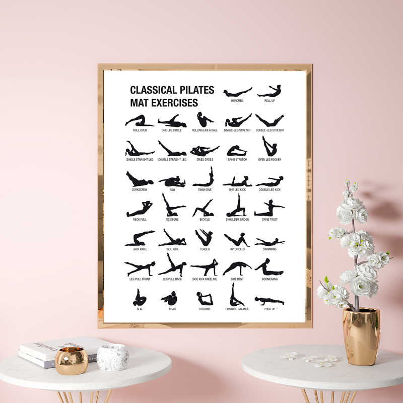 Póster de Lona sin Marco para  - Home Decor Yoga reseña y precio