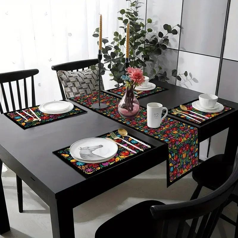 Juego de Manteles Individuales - Linen Table Runner reseña y precio