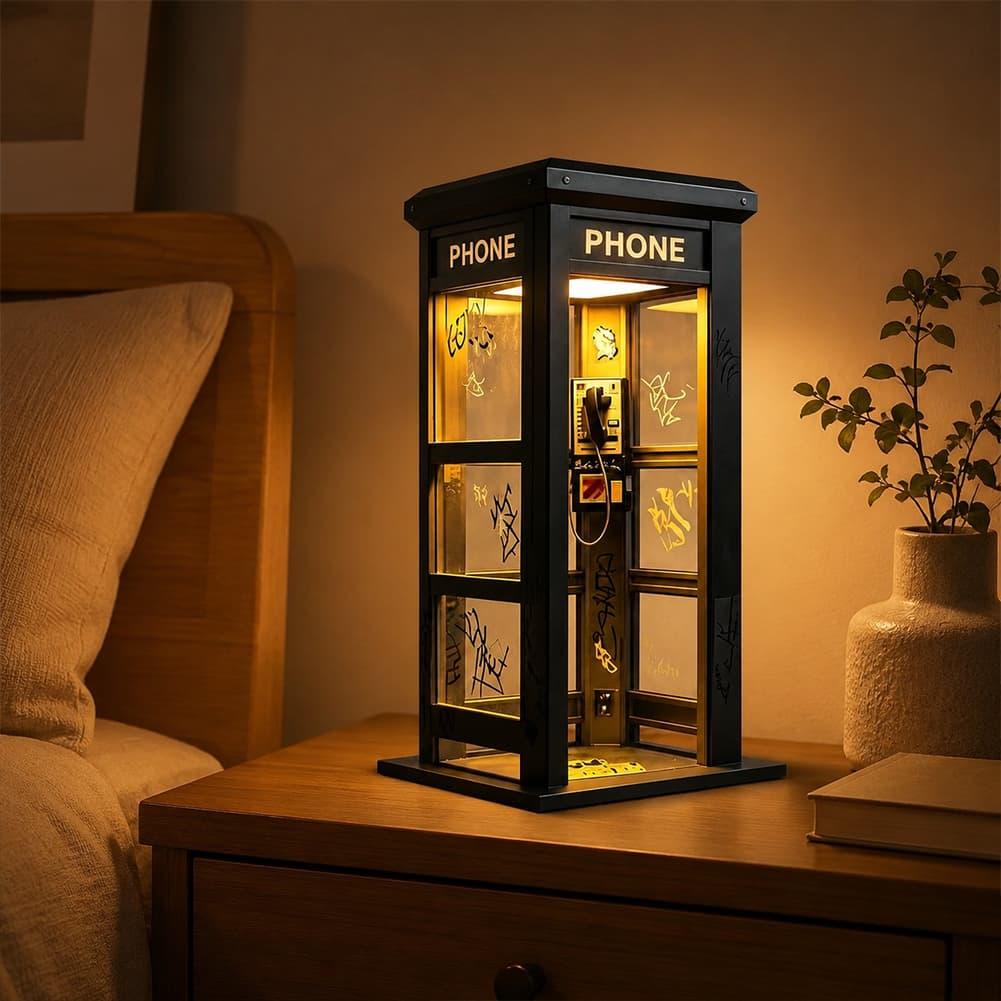 Lámpara de mesa estilo cabina  - Home Decor Retro reseña y precio