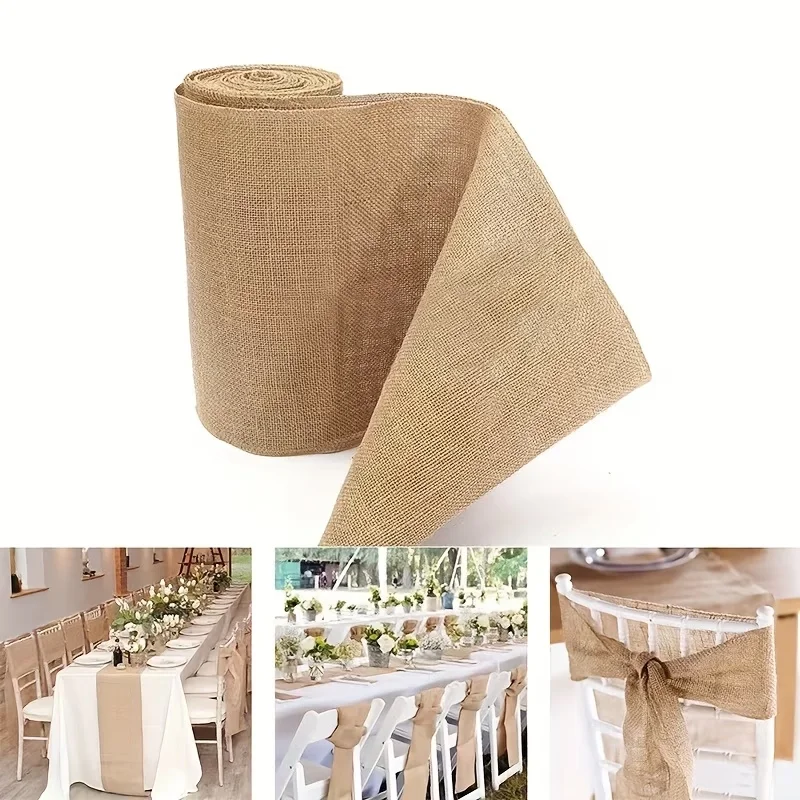 Nuevo Diseño Rollo de Yute Bei - Linen Table Runner reseña y precio