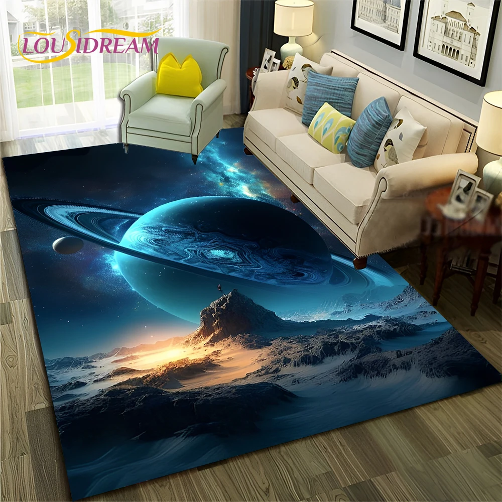 Alfombra espacial del universo - Home Decor Online Free reseña y precio