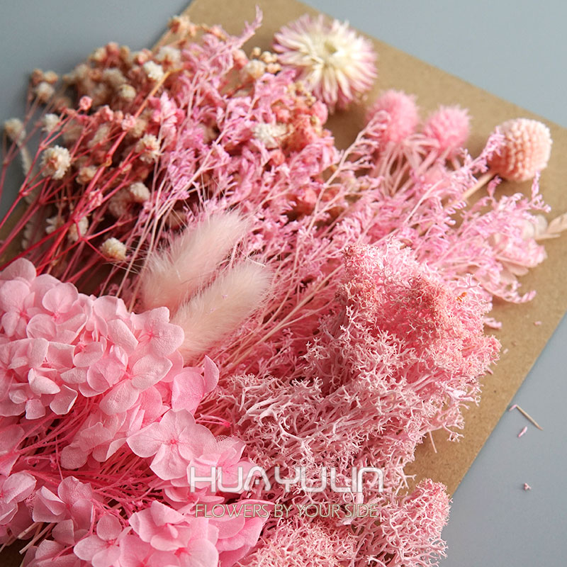 1 paquete de plantas artificia - Dried Flower Bouquet reseña y precio