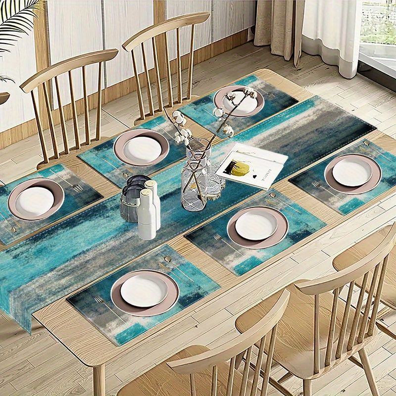 Juego de Manteles Individuales - Linen Table Runner reseña y precio