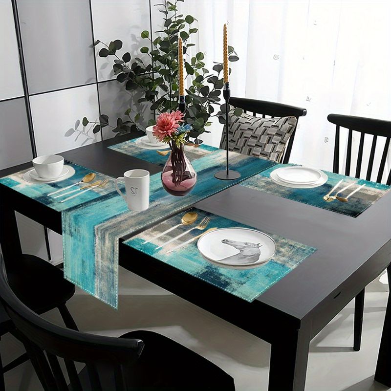 Juego de Manteles Individuales - Linen Table Runner reseña y precio