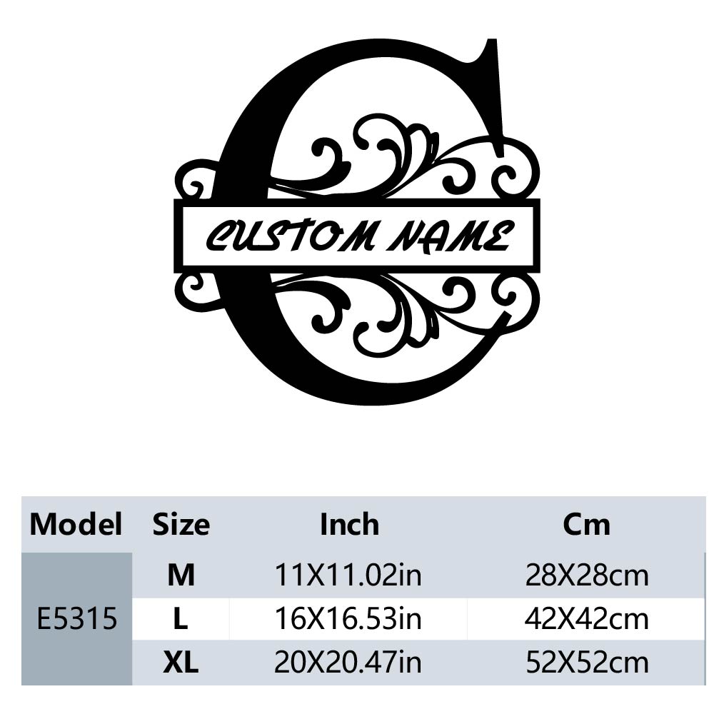 Letra C personalizada, accesor - Home Decor Sticker reseña y precio