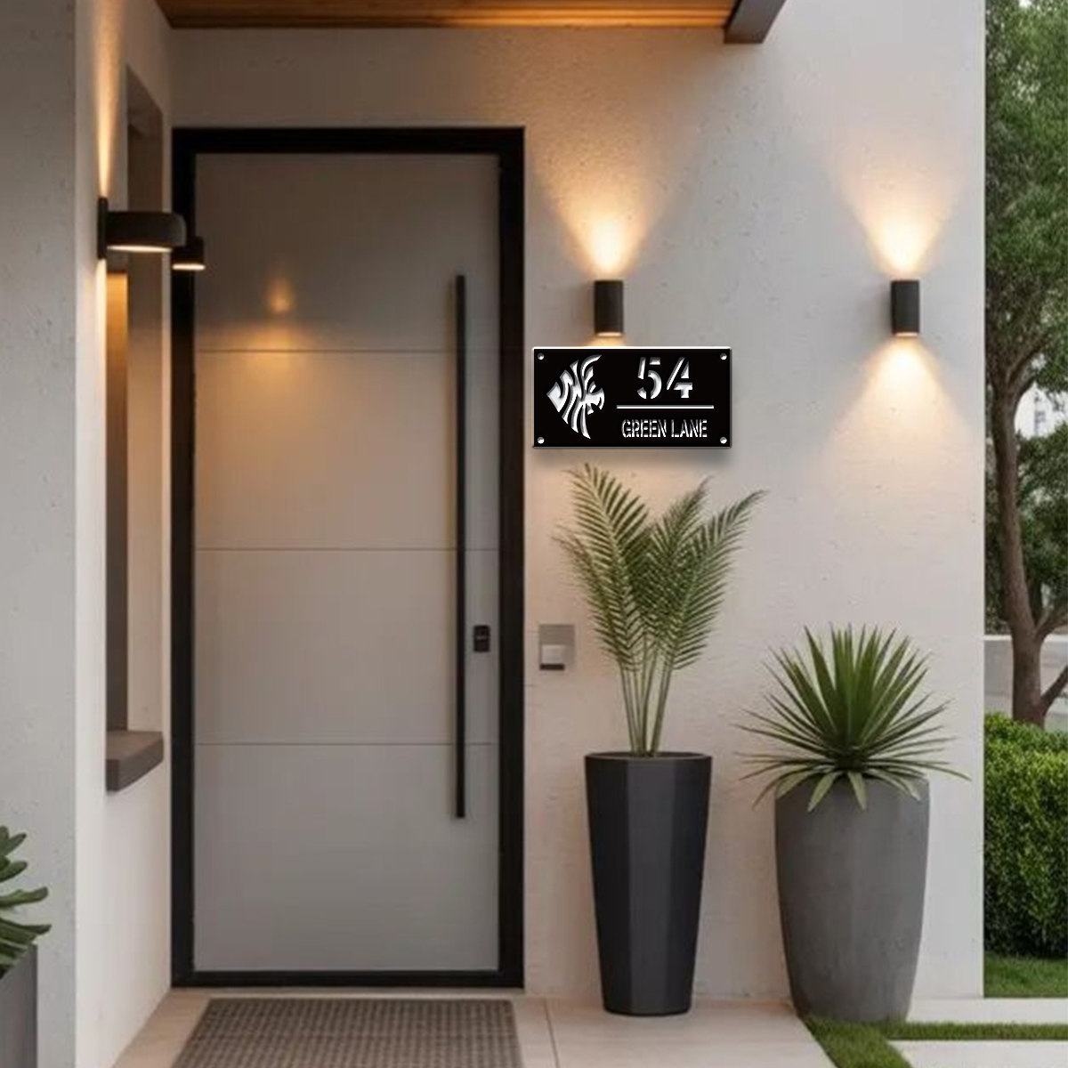 1 pieza de placa de acrílico p - Home Decor Garden reseña y precio