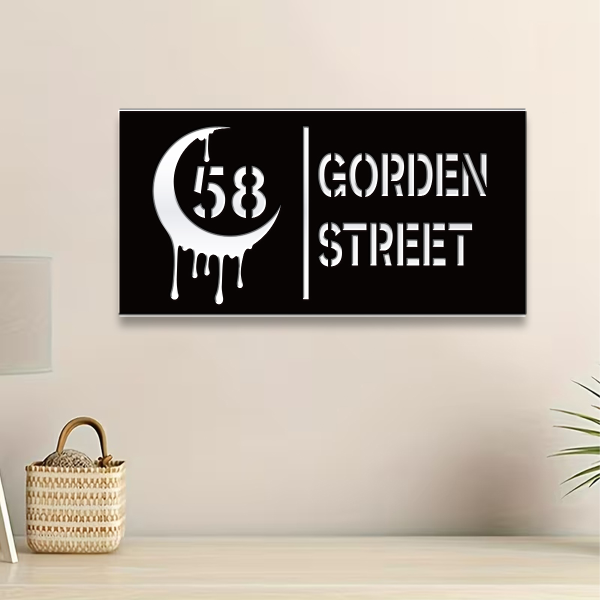 1 pieza de placa de acrílico p - Home Decor Garden reseña y precio