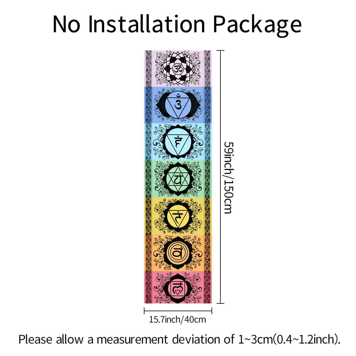 1 tapiz misterioso de siete ch - Home Decor Yoga reseña y precio