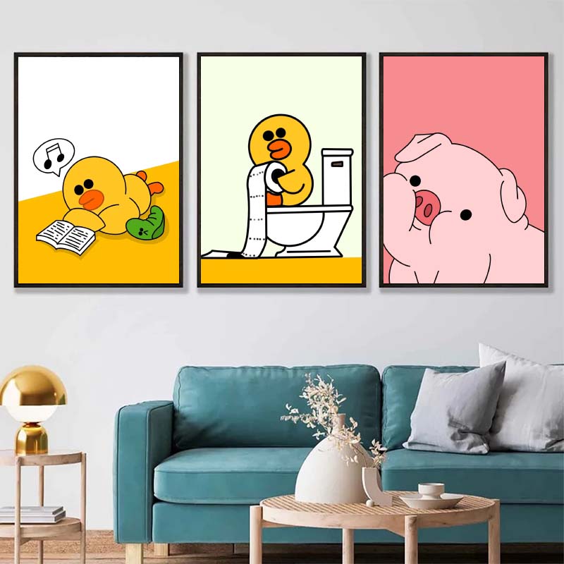 1 pieza de pósteres e impresio - Home Decor Duck reseña y precio