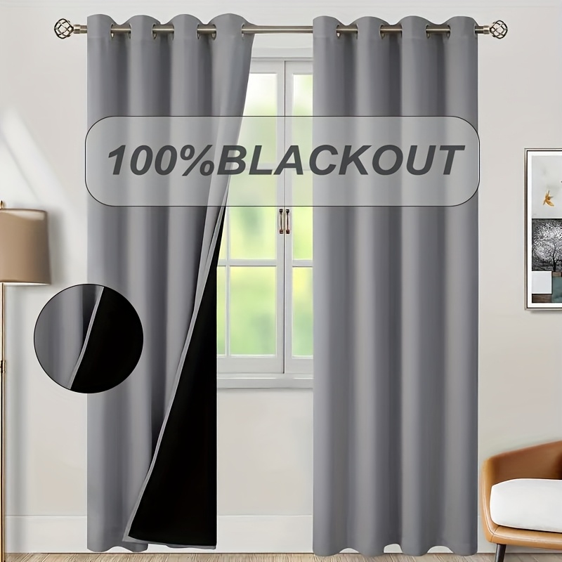 Cortina Opaca 100% con Reverso - Home Decor Wall Panels reseña y precio