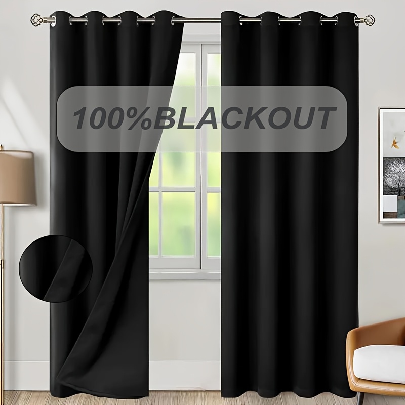 Cortina Opaca 100% con Reverso - Home Decor Wall Panels reseña y precio