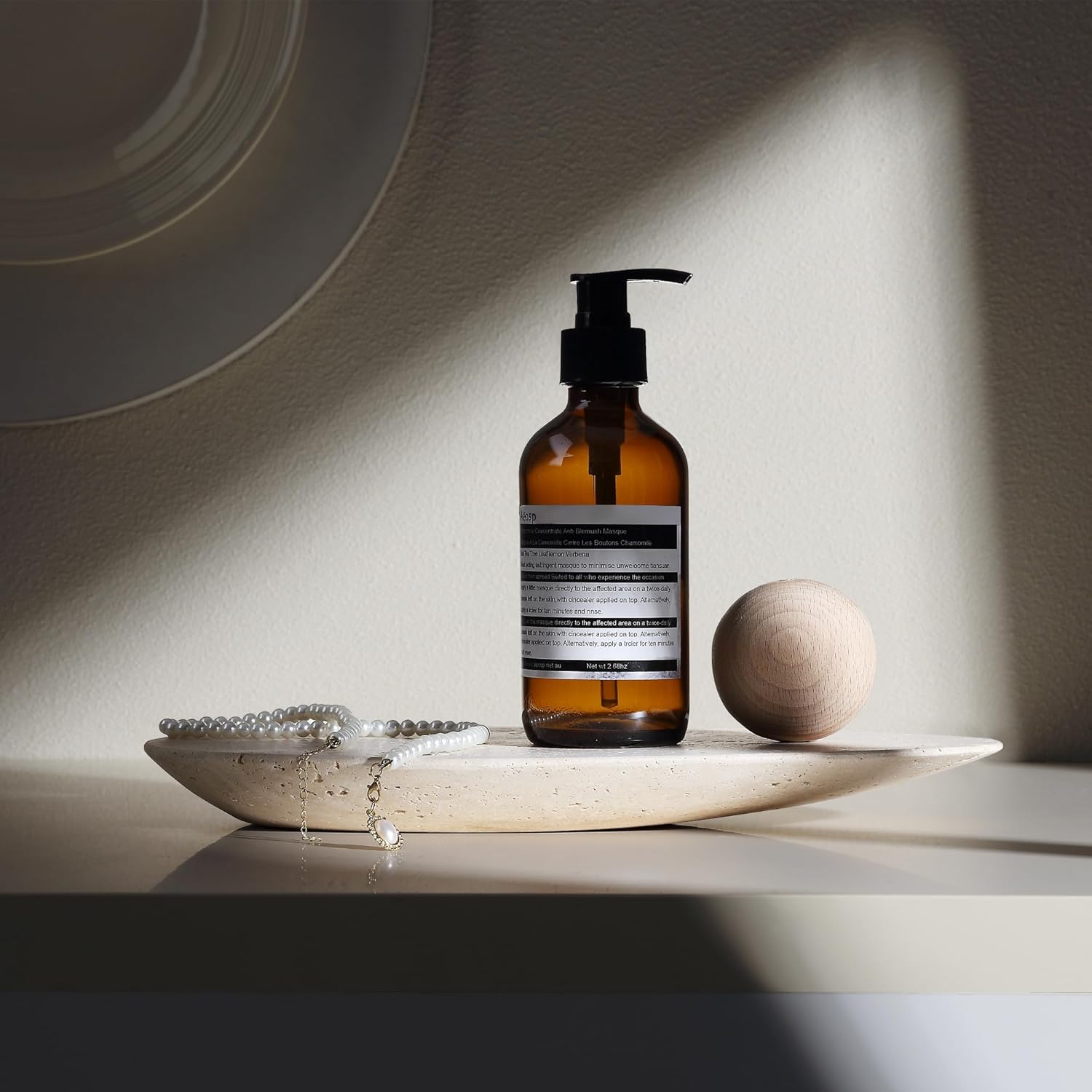 Bandeja de Travertino para Bañ - Vanity Home Decor reseña y precio