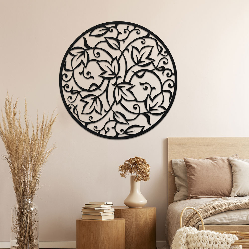 Elegante arte de pared de mand - Home Decor Yoga reseña y precio