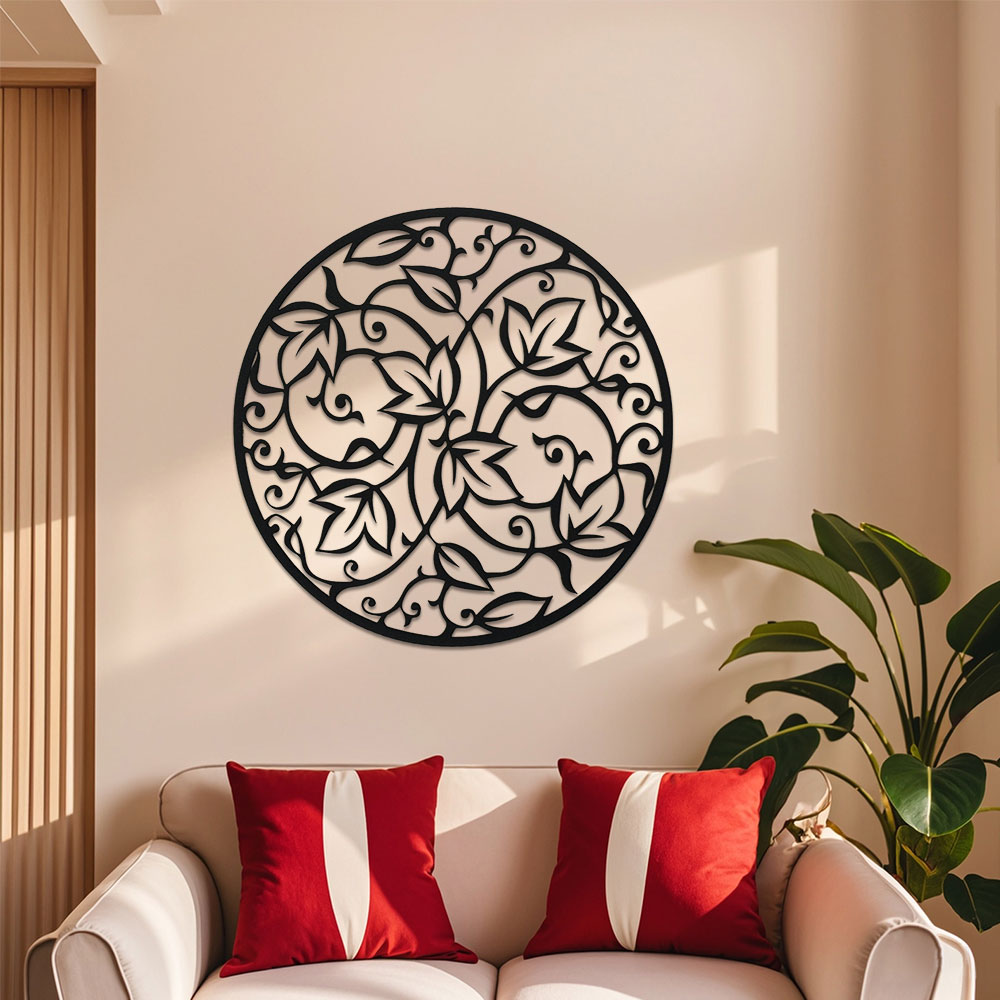 Elegante arte de pared de mand - Home Decor Yoga reseña y precio