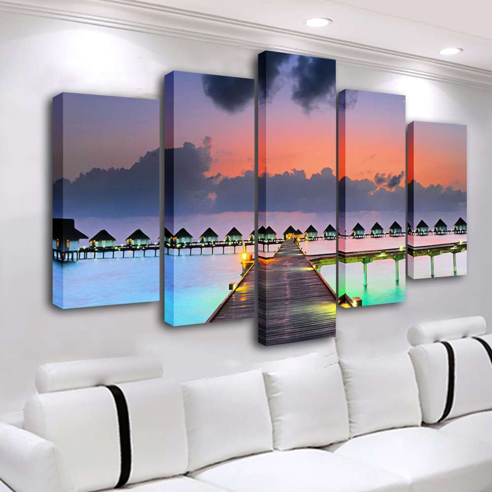 Arte de pared pintura de puest - Home Decor Wall Panels reseña y precio